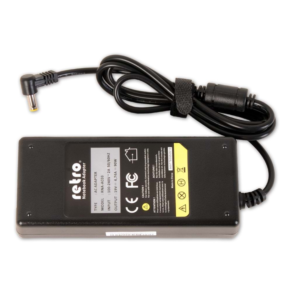 ADAPTOR DCA-A045 19V 4.74A 90W 1.7mm x 5.5mm