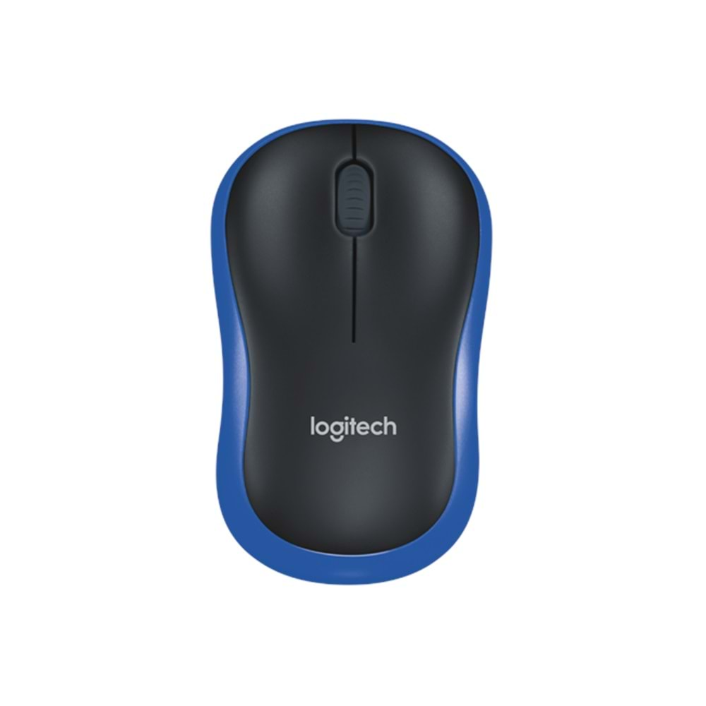 KABLOSUZ MOUSE LOGITECH M185 NANO MAVI