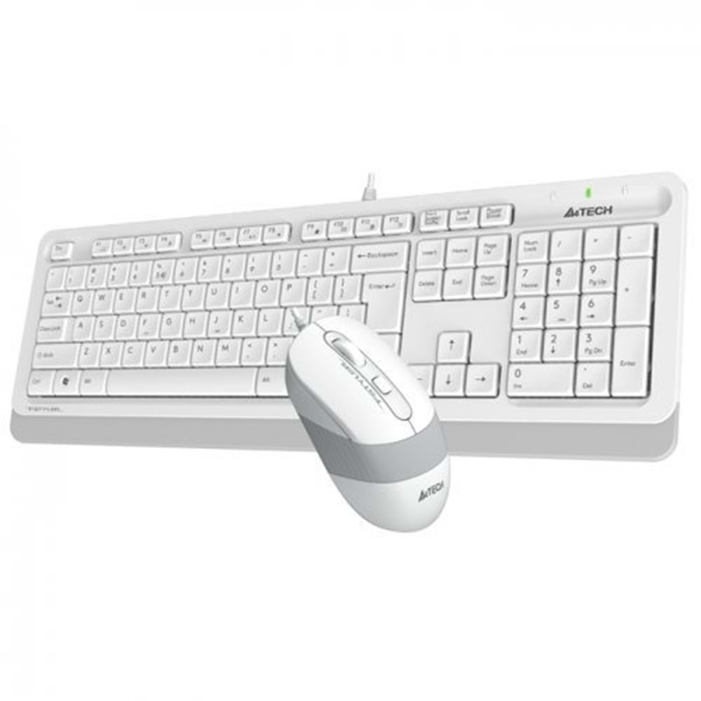 KLAVYEMOUSE A4TECH F1010 MM Q BEYAZ USB TR LAYOUT