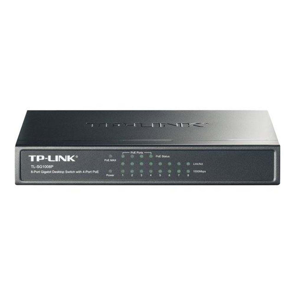 SWITCH TP-LINK 8 PORT TL-SG1008P 4 PORT POE 10/100/1000