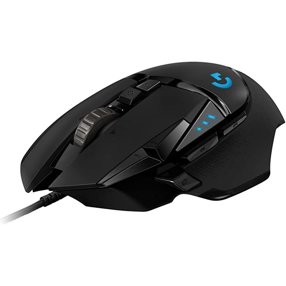 Mouse Logitech G G502 Hero LightSync 25600Dpi Kablolu 910-005471 Siyah