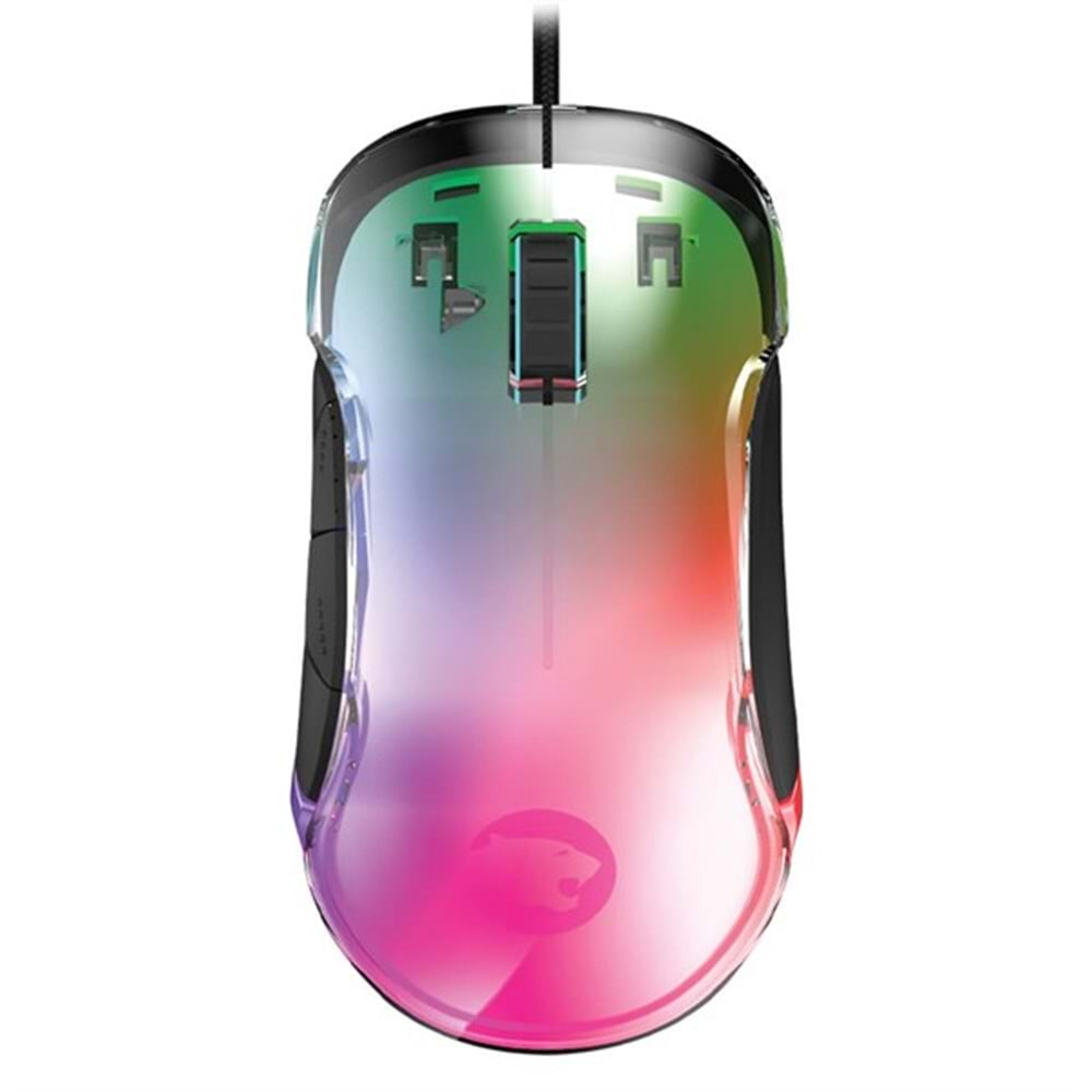 MOUSE GAMEPOWER TRANSLUCENT RGB 10000 DPI GAMING