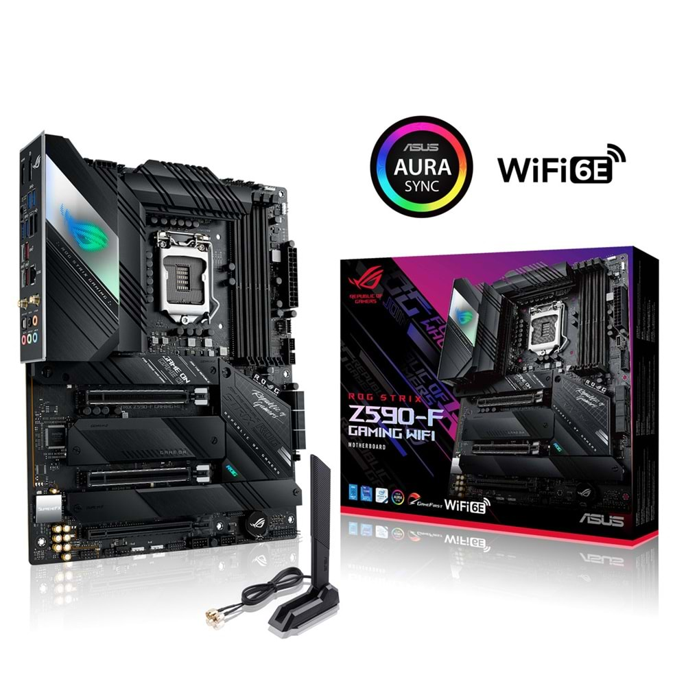 ANAKART ASUS ROG STRIX Z590-F GAMING WIFI DDR4 1200p