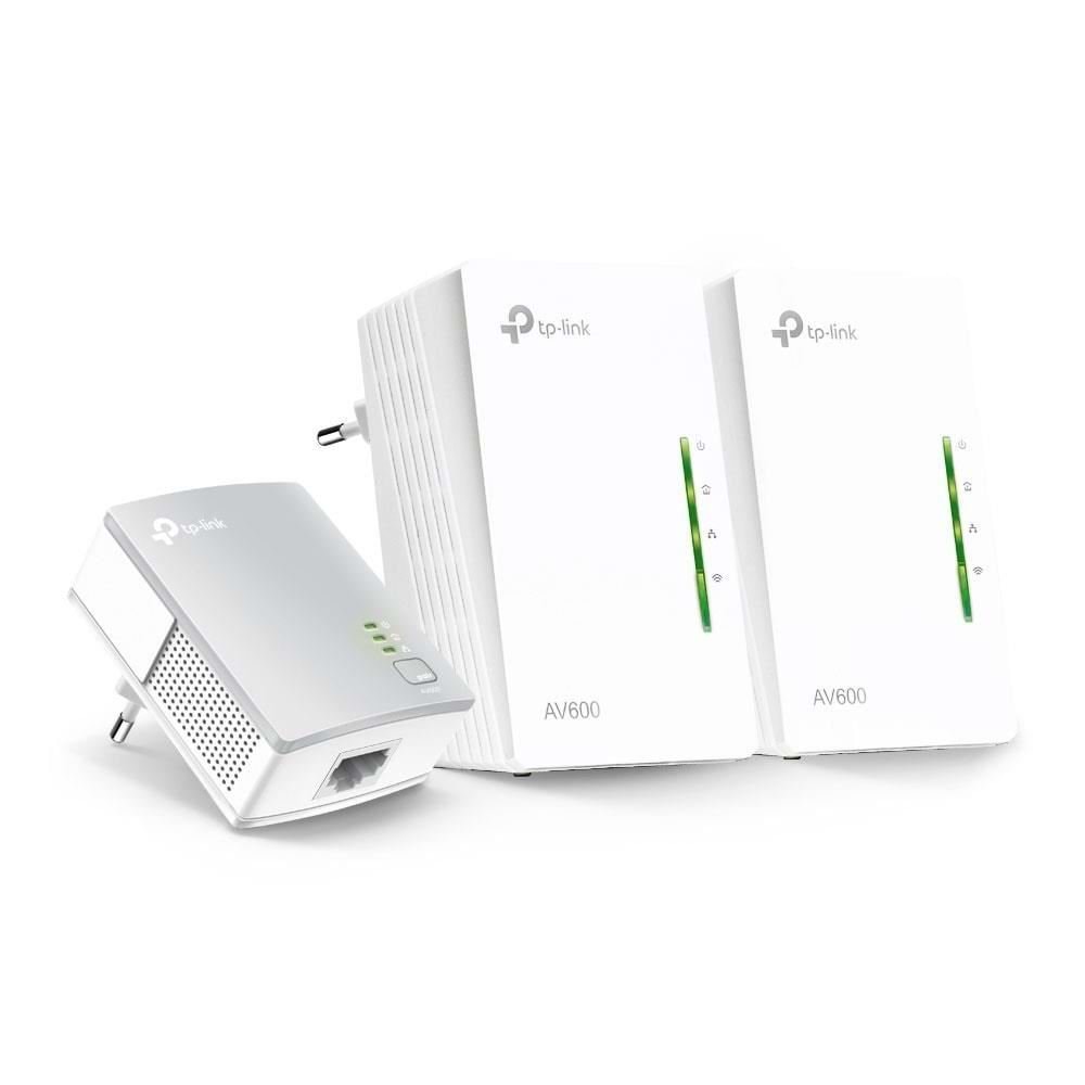Tp-Link Tl-Wpa4220T Kit Av600 Powerline Extender (3Lu)