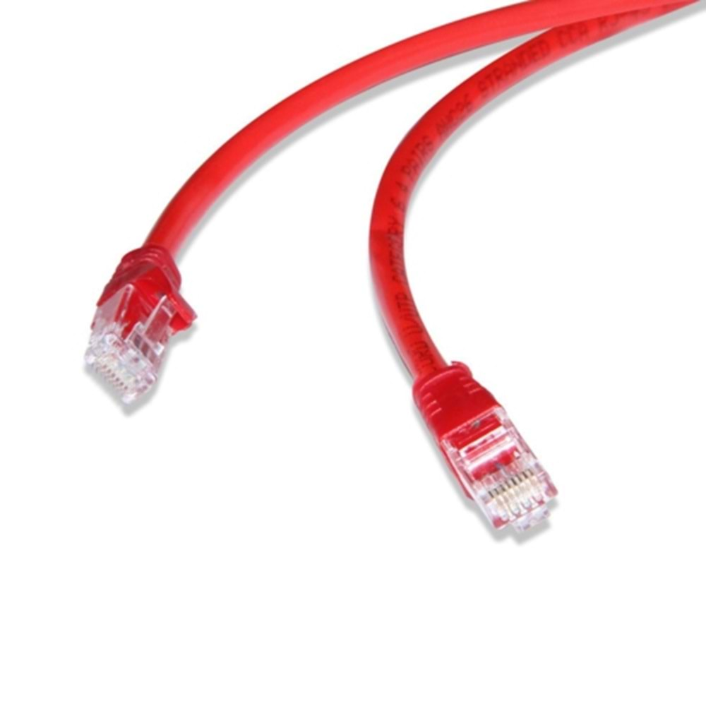 KABLO FLAXES FNK-601K 1MT CAT6 PATCH KABLO KIRMIZI