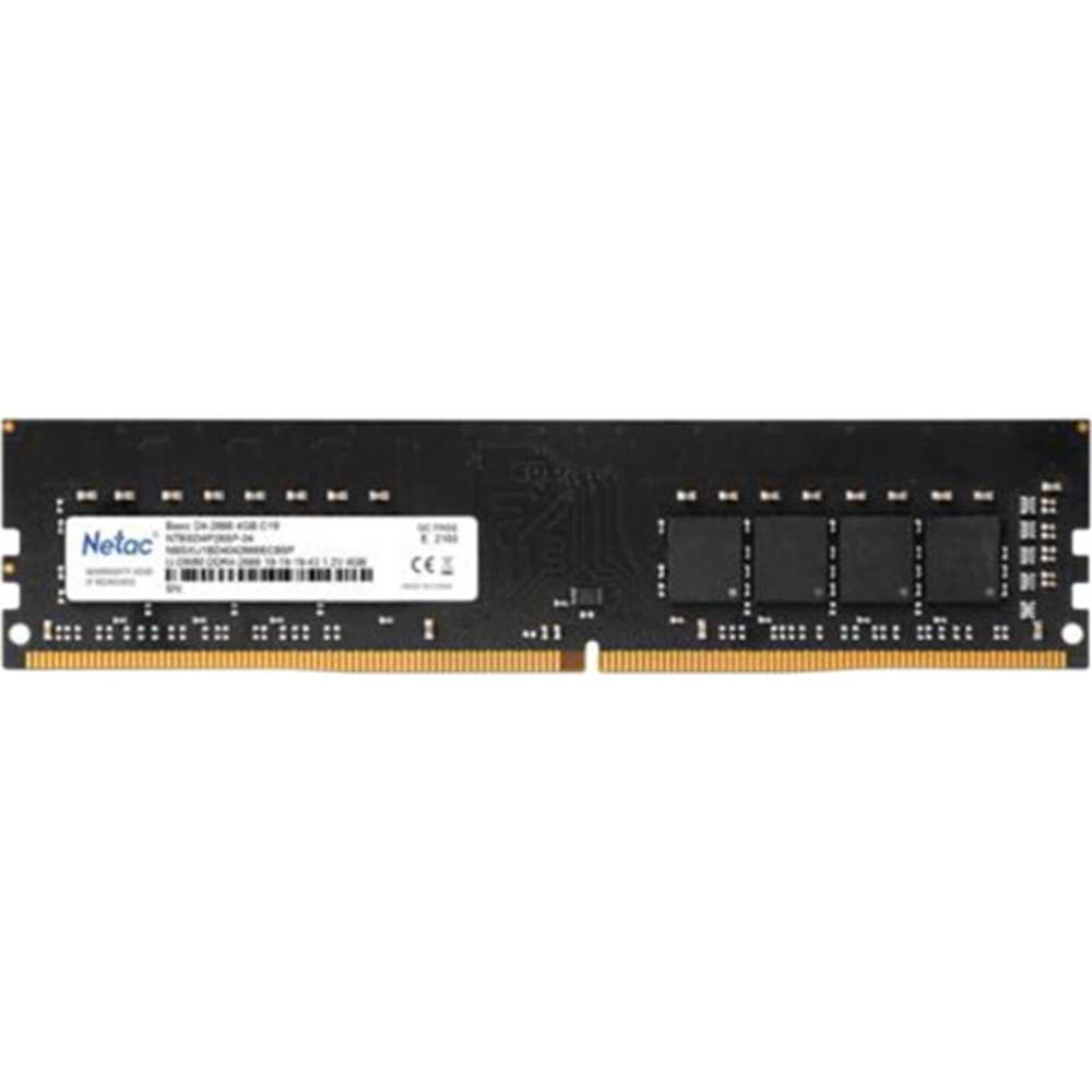 BELLEK NETAC BASIC 4GB 2666MHZ DDR4 NTBSD4P26SP-04