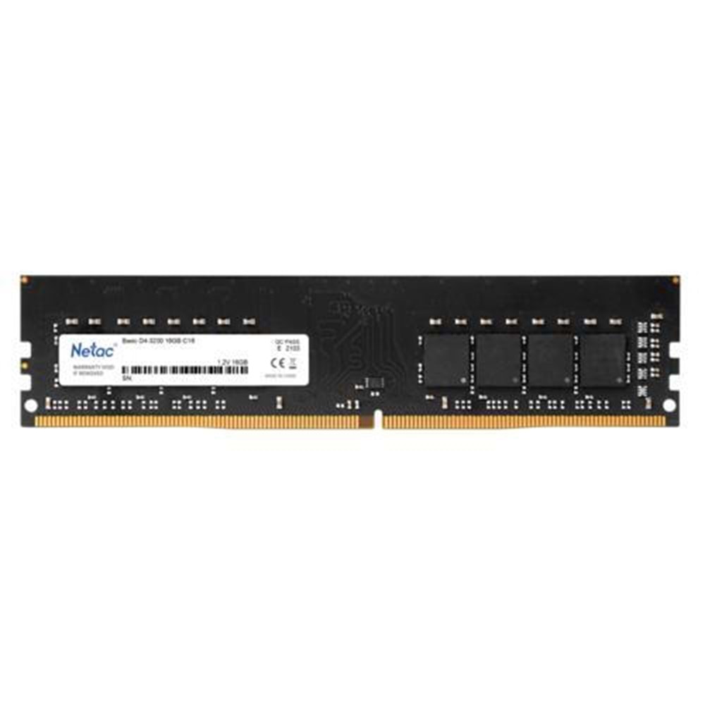 Bellek Netac Basıc 16Gb 3200Mhz Ddr4 Ntbsd4P32Sp-16