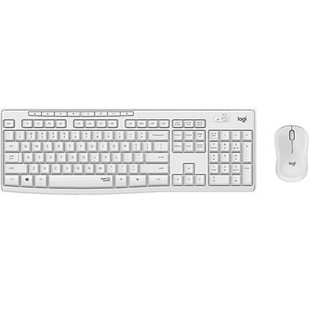 KABLOSUZ KLAVYEMOUSE LOGITECH MK295 920-010089 BEYAZ TR LAYOUT