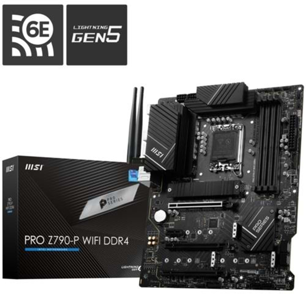 ANAKART MSI PRO Z790-P WIFI DDR4 S+V+GL 1700p