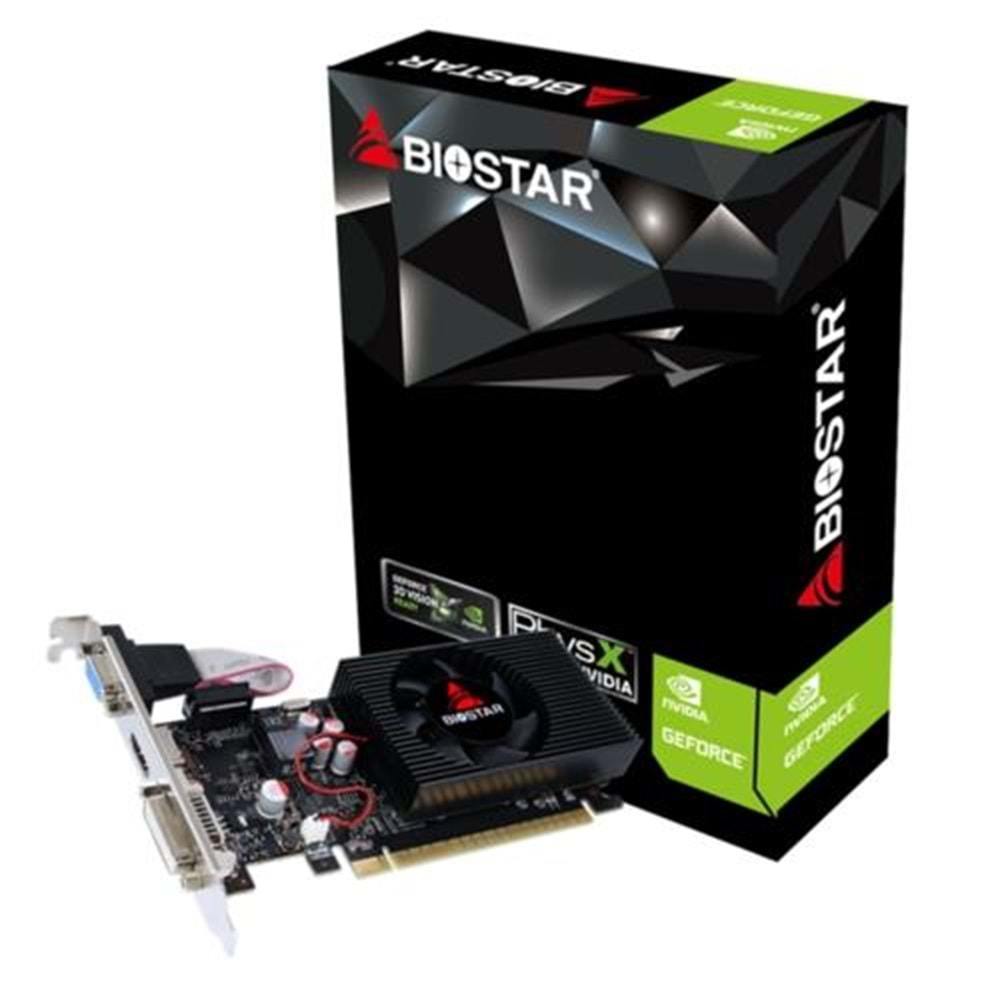 EKRAN KARTI BIOSTAR GT730 D3 2GB DDR3 128Bit