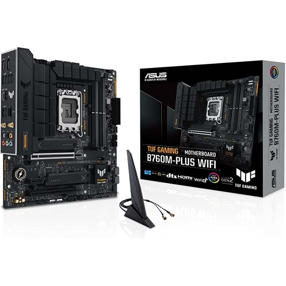 ANAKART ASUS TUF GAMING B760M-PLUS WIFI DDR5 1700p