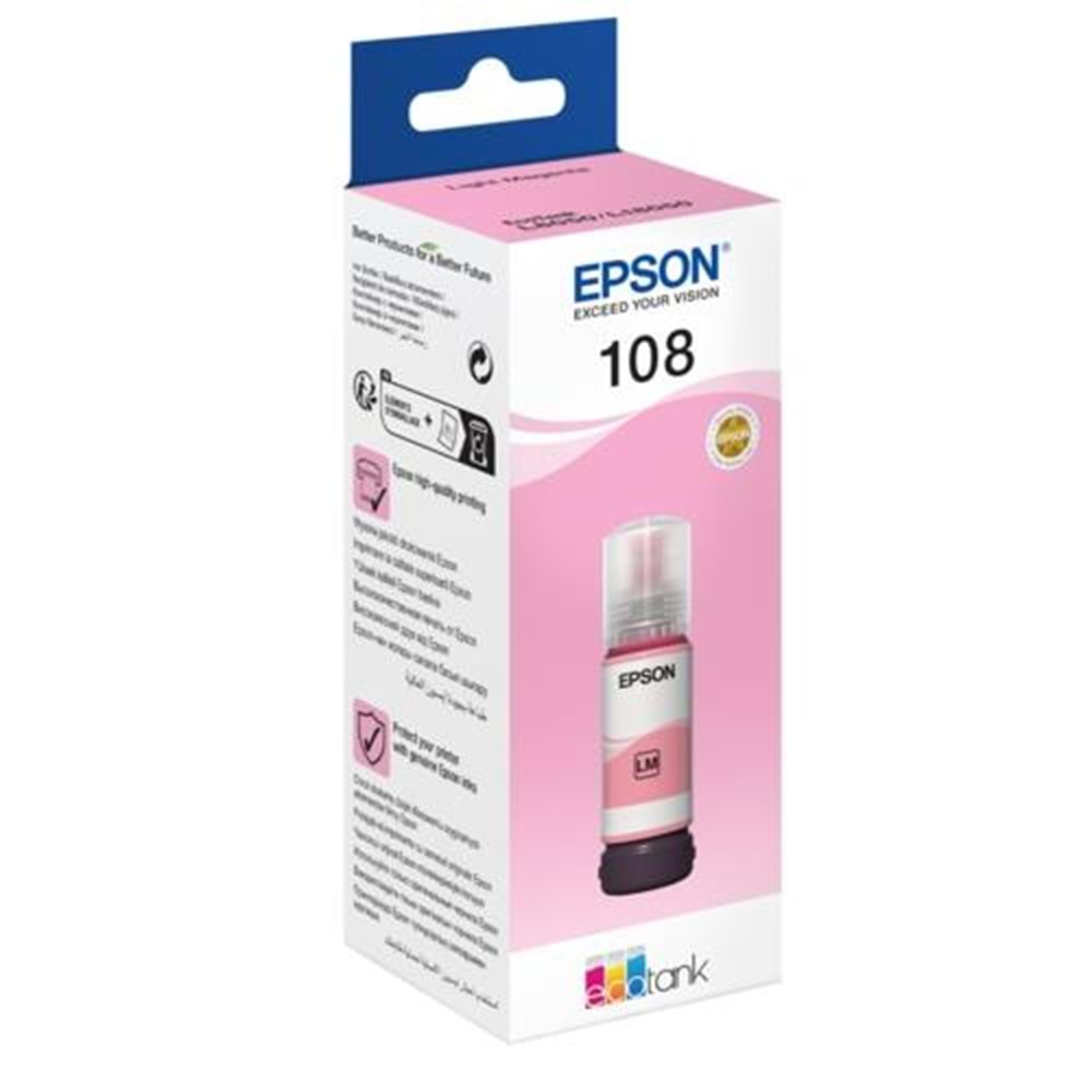 KARTUŞ EPSON C13T09C64A 108 LIGHT MAGENTA