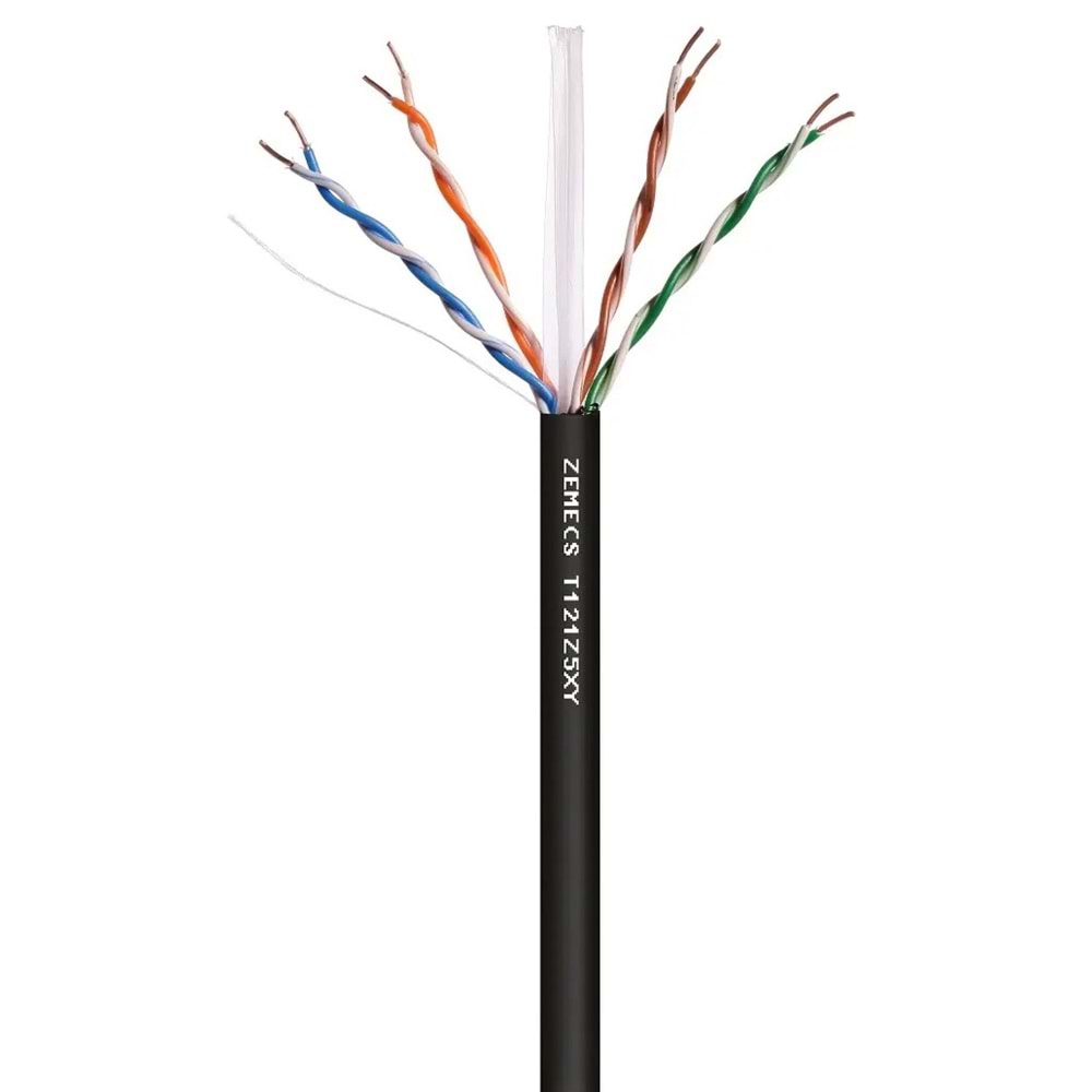 ZEMECS CAT6 U/UTP 23AWG DIŞ MEKAN 1MT