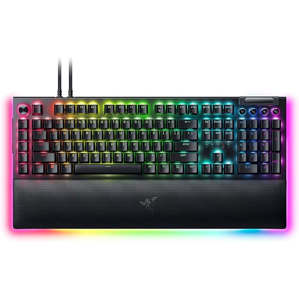 KLAVYE RAZER BLACKWIDOW V4 RZ03-04691200-R3L1 GREEN SWITCH TR LAYOUT