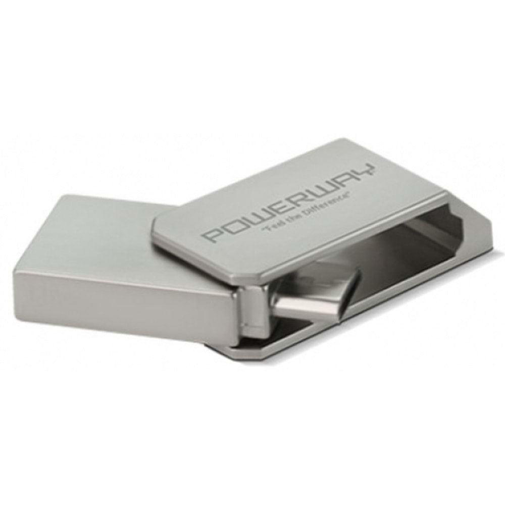 USB BELLEK POWERWAY 128GB OTG TYPE C