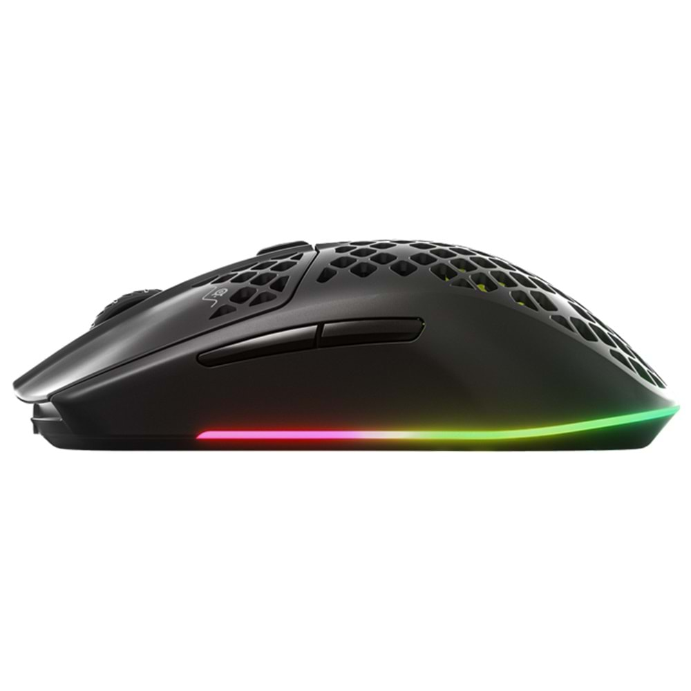 MOUSE STEELSERIES Aerox 3 Wireless SSM62612 Onyx 18000 CPI 6 Tuş RGB