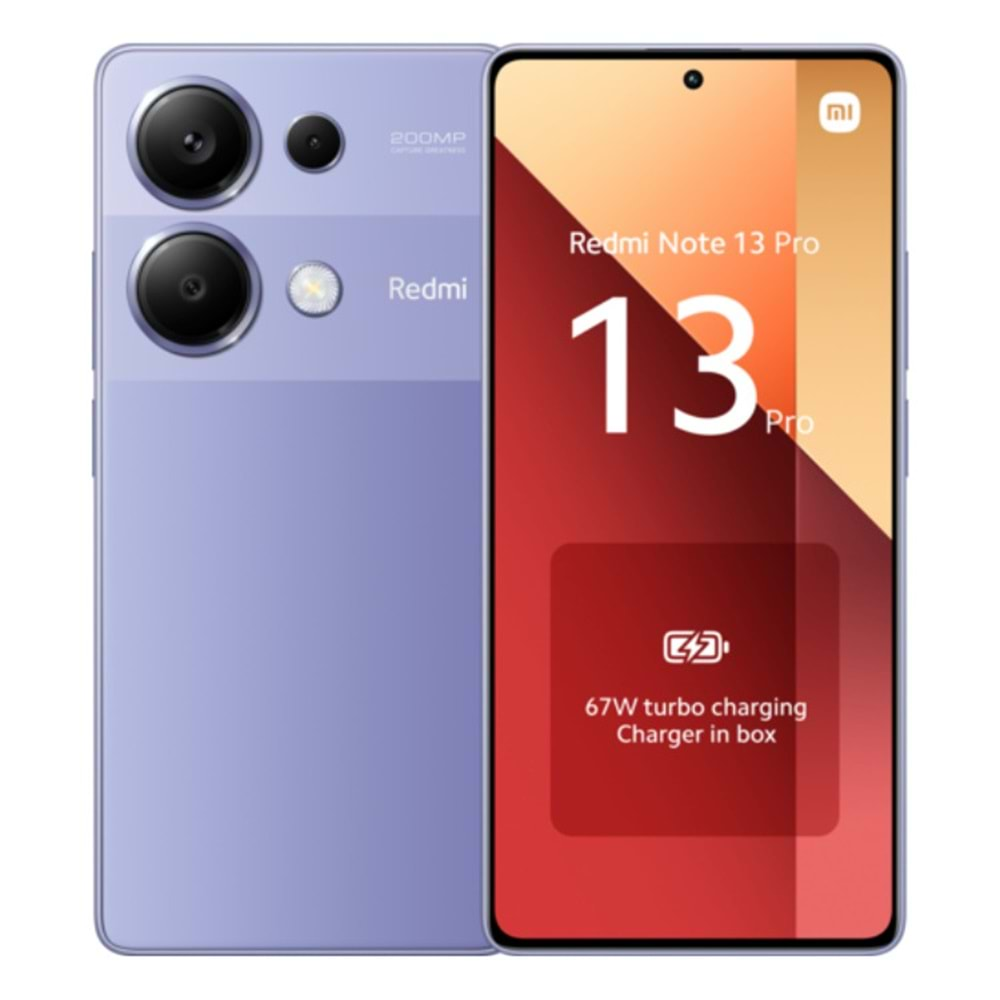 TELEFON XIAOMI REDMI NOTE 13 PRO LAVENDER PURPLE 8GB RAM 256GB