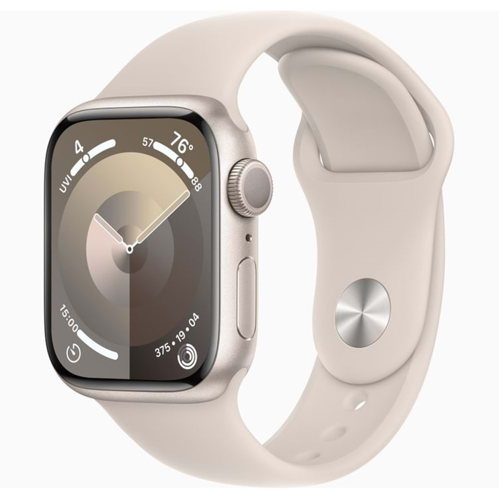 APPLE WATCH 9 41MM MR8U3LL/A STARLIGHT AL STAR SB M/L A2978