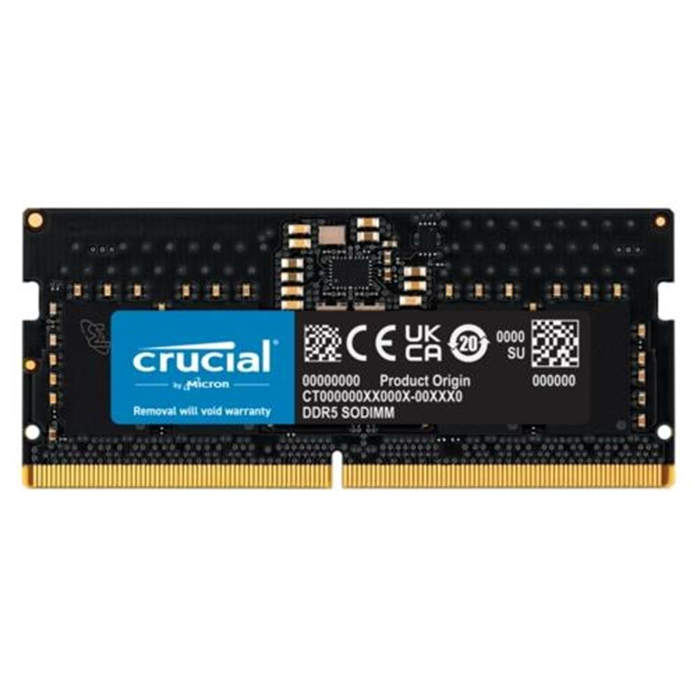 BELLEK CRUCIAL BASICS 16GB 4800MHZ DDR5 CB16GS4800 NOTEBOOK