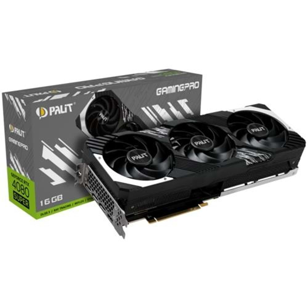 EKRAN KARTI PALIT RTX4080 SUPER GAMINGPRO 16GB 256Bit GDDR6X