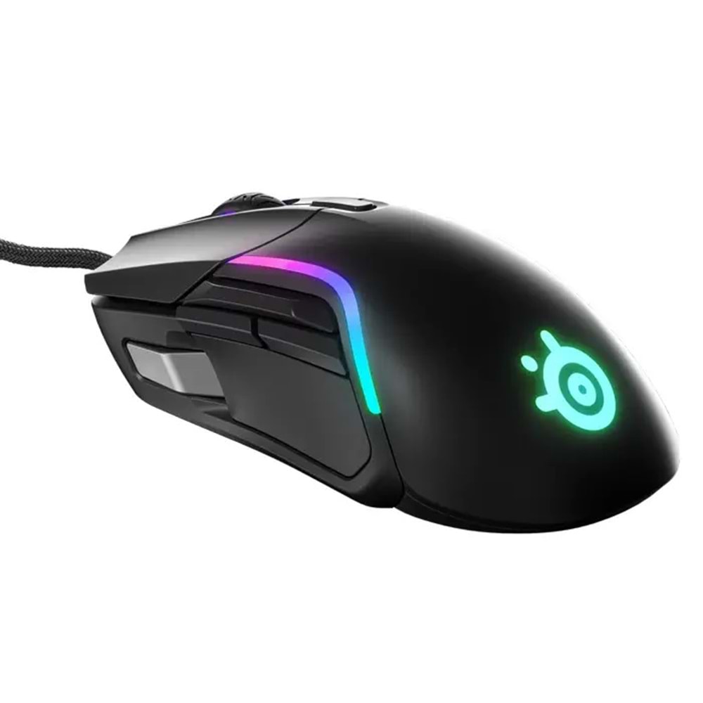 SteelSeries Rival 5 SSM62551 Optik 9 Tuş 18000 CPI RGB Kablolu Gaming