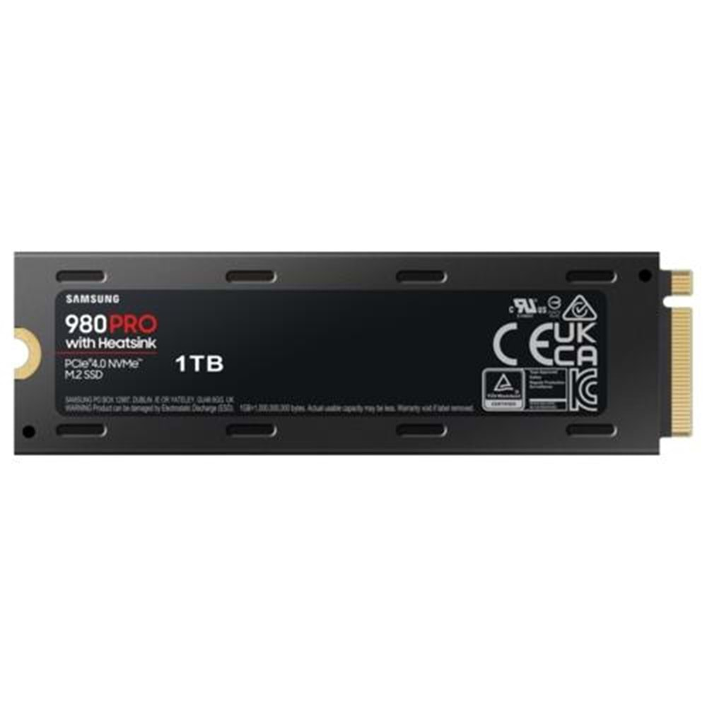 SSD SAMSUNG 980 PRO 1TB SSD NVMe MZ-V8P1T0CW 6900 -5000MB/s SOĞUTUCULU