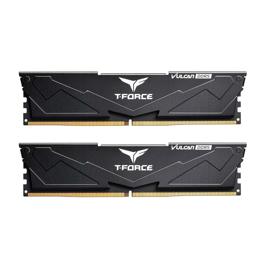 BELLEK TEAM T-FORCE VULCAN BLACK 16GB (2x8GB) 5600MHZ DDR5 CL40