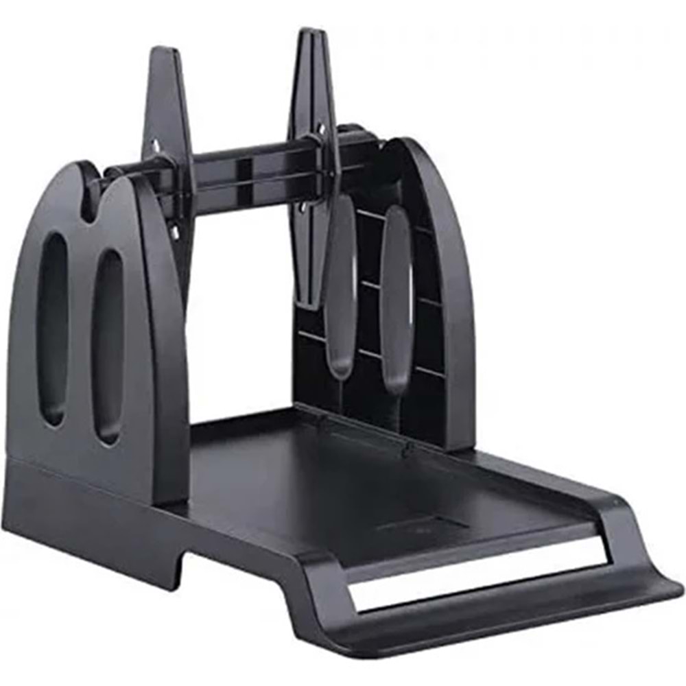 MASAÜSTÜ HARİCİ RULO ETİKET KAĞIDI TUTUCU SİYAH