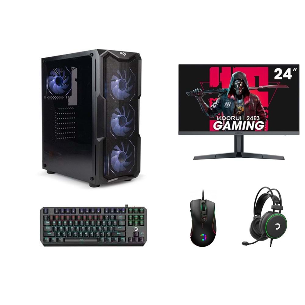 PC DB1 i5-12400F/16GB DDR4 RAM/8GB RTX3050 EKRAN KARTI/1TB SSD/24