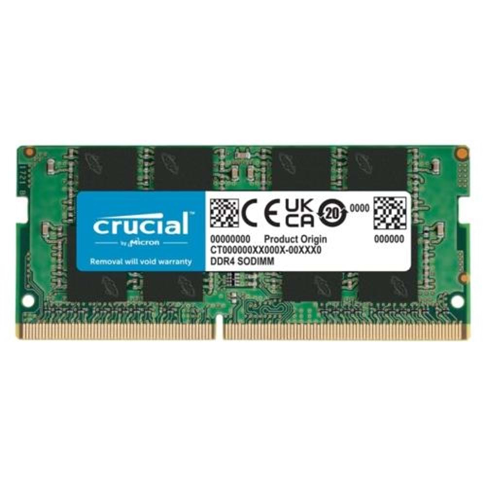 BELLEK CRUCIAL BASICS 8GB 3200MHZ DDR4 CB8GS3200E NOTEBOOK