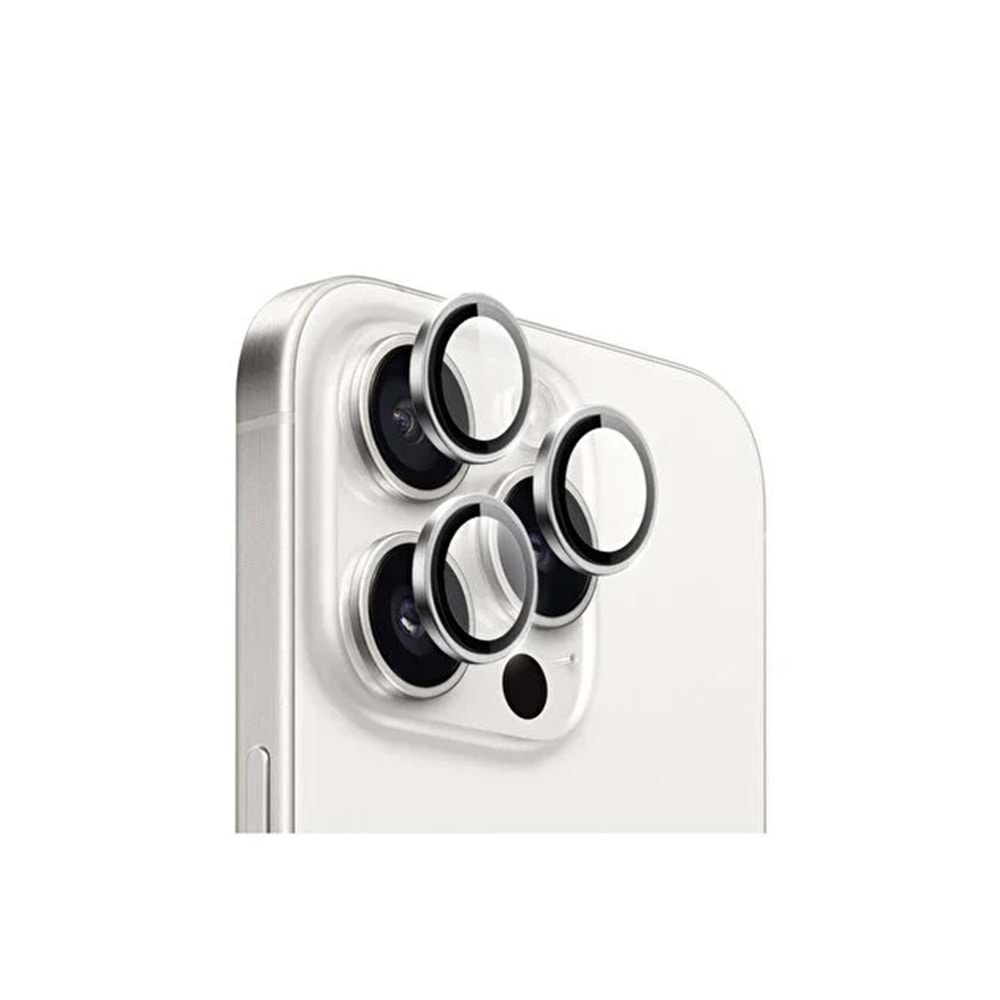 WIWU LENS GUARD IPHONE 16/16PRO SILVER