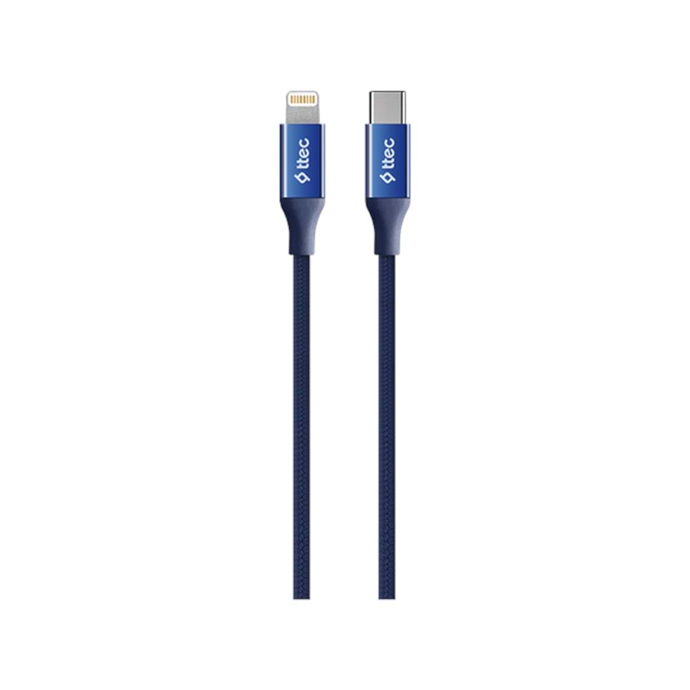 TTEC 2DK41L AlumiCable Type-c - Lightning Hızlı Şarj Kablosu 150cm