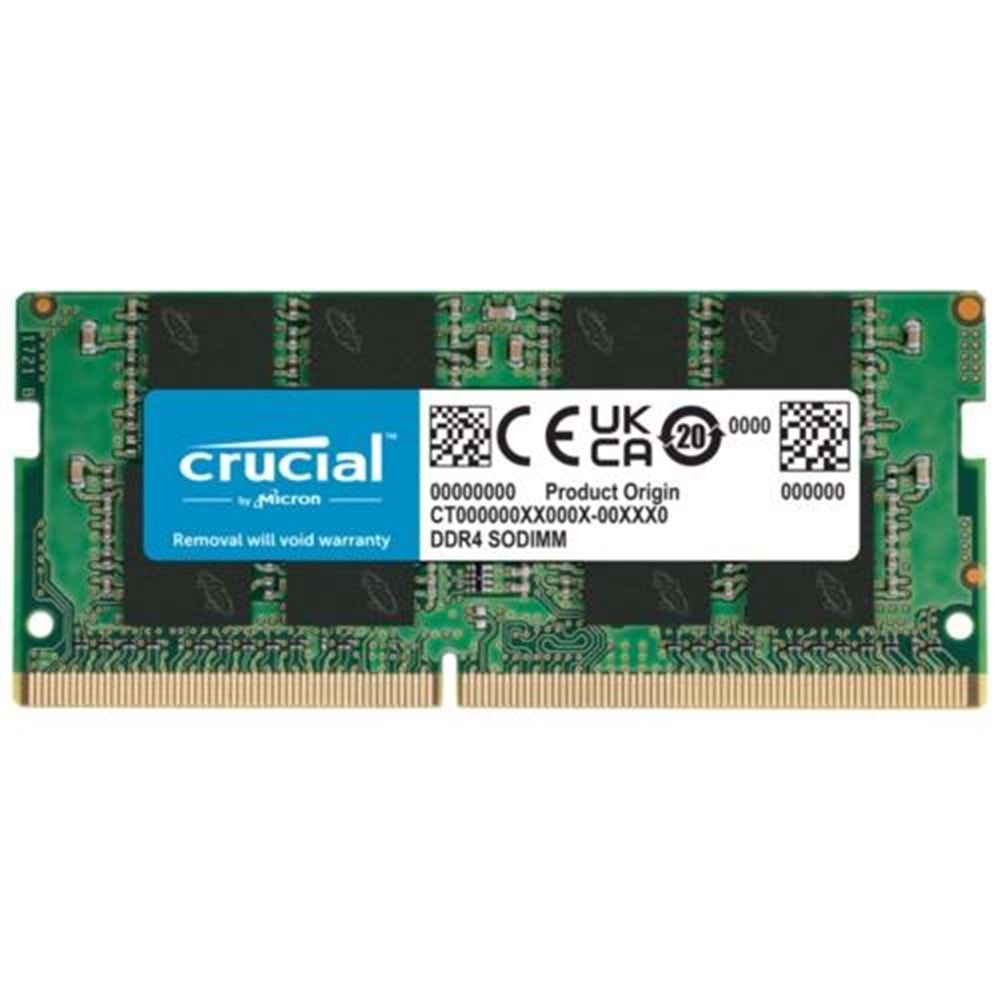 BELLEK CRUCIAL BASICS 16GB 3200MHZ DDR4 CB16GS3200 NOTEBOOK