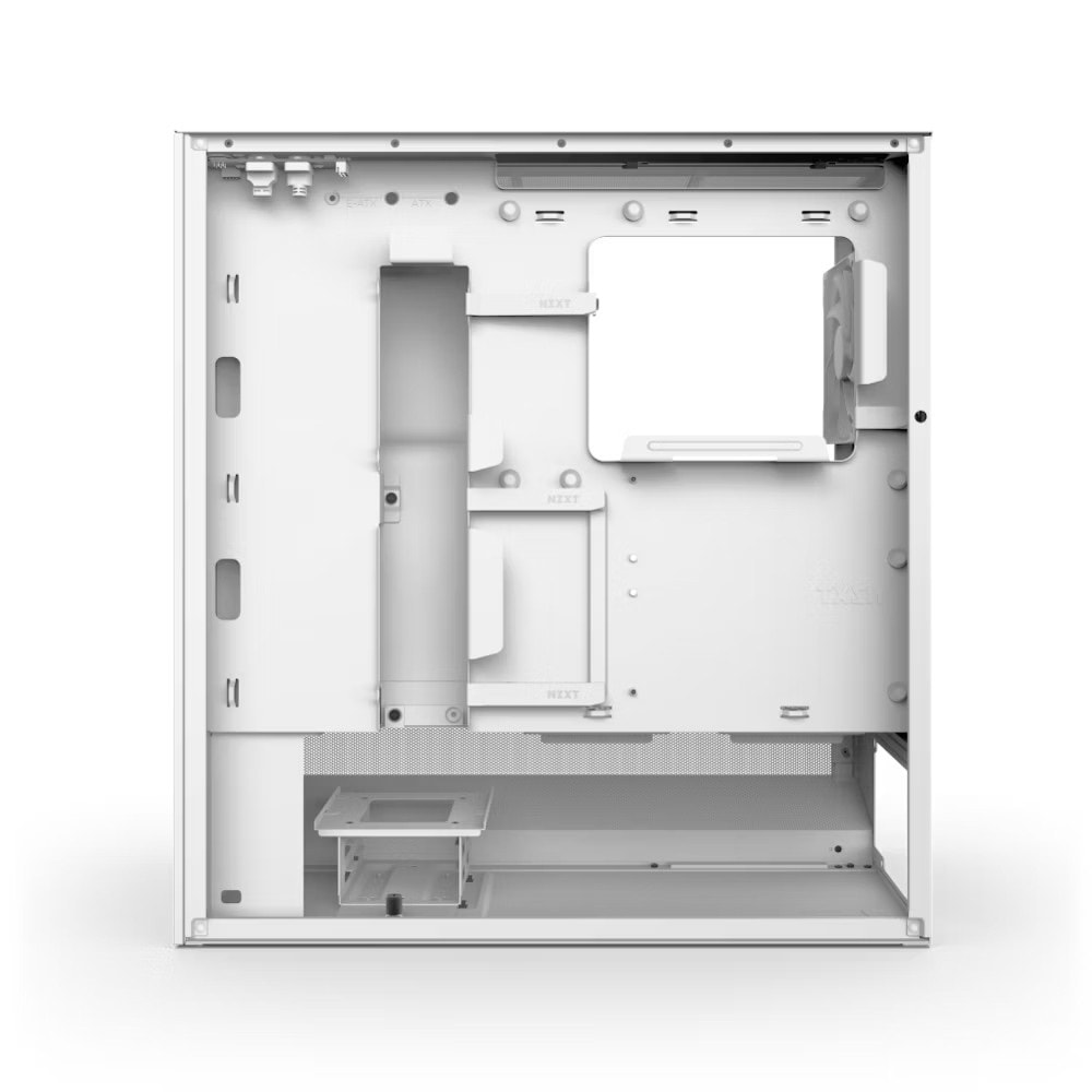 KASA NZXT H5 Flow(2024) White RGB Tempered Glass USB 3.2 Atx Mid Tower