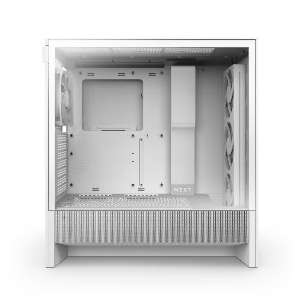 KASA NZXT H5 Flow(2024) White RGB Tempered Glass USB 3.2 Atx Mid Tower