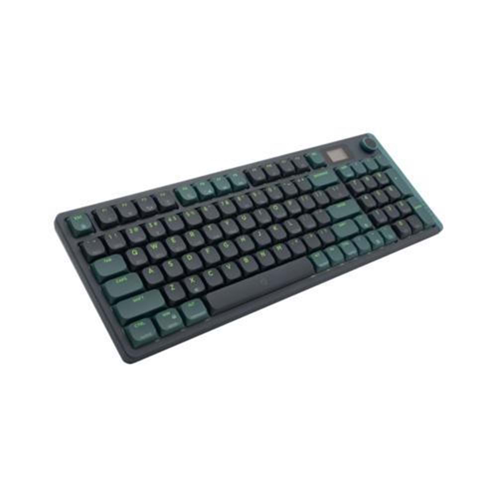 AIGO S99 RGB Yeşil/Siyah Mekanik Kırmızı Switch Kablosuz Us Layout