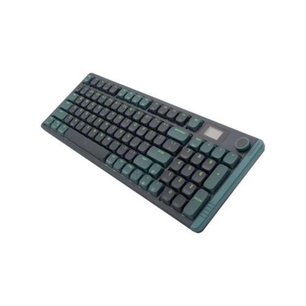 AIGO S99 RGB Yeşil/Siyah Mekanik Kırmızı Switch Kablosuz Us Layout