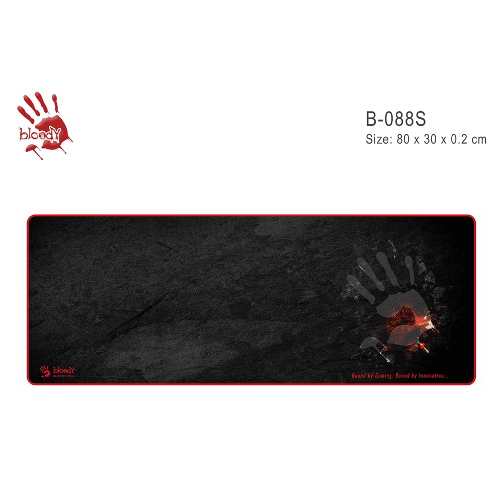 Bloody B-088S Mouse Pad-Genişletilmi (800X300X2Mm)