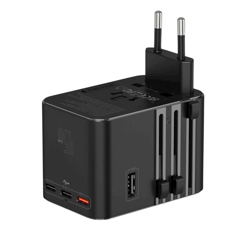 Adaptör Wiwu Ua006 45W Universal Black