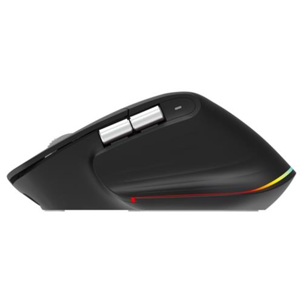 Everest SMW-178 Handy 2in1 Bluetooth+ 2.4Ghz 4000 DPI RGB Mouse Siyah
