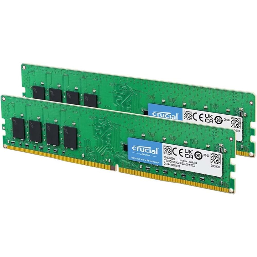 Bellek Crucial 64GB (2x32GB) 3200MHz DDR4 CT2K32G4DFD832A