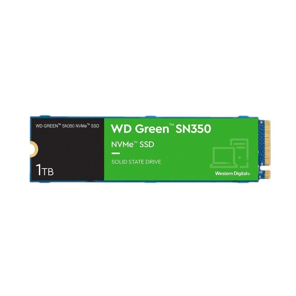 Ssd Wd Green 1Tb Sn350 M.2 Nvme Wds1000G2 3200/2500Mbps