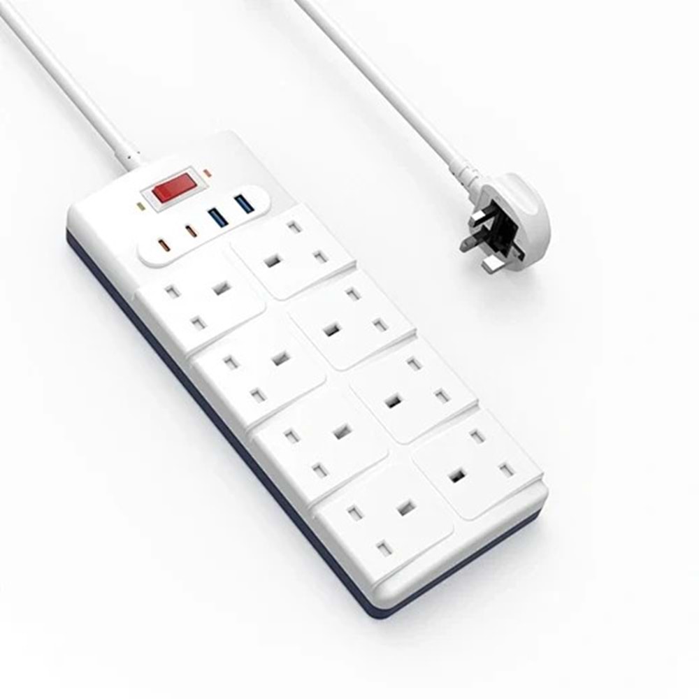 Wivu Power Strip Wi-S009 20W Priz