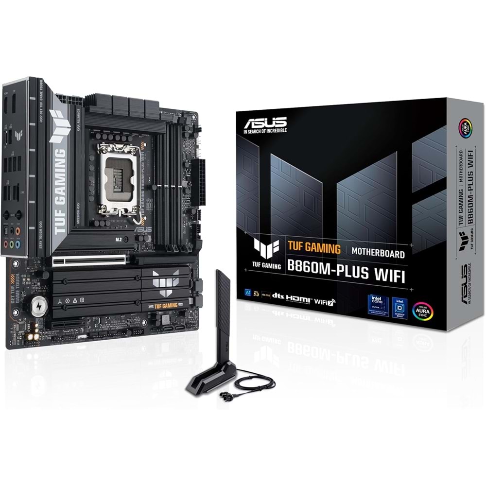 Asus Tuf Gaming B860M-PLUS WiFi DDR5 Dp Hdmi Matx LGA1851