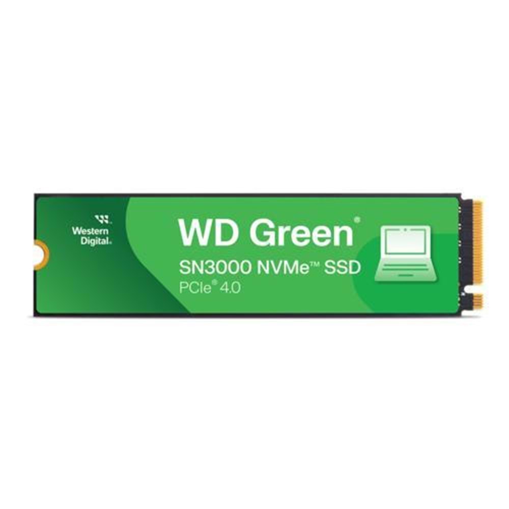 Ssd WD 2TB Green Sn3000 m2.nvme WDS200T4G0E 5000-4200MB/s