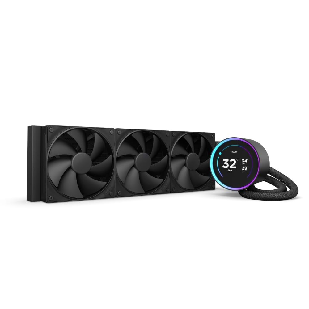 Nzxt Kraken Elite 360mm Siyah LCD Sıvı Soğutucu
