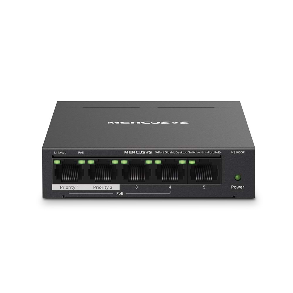Switch Mercusys MS105GP 5 Port Gigabit 4 Port PoE
