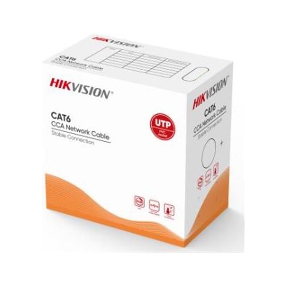 Kablo Hikvision Cat6 Utp Ds-1Ln6Uu 305Mt