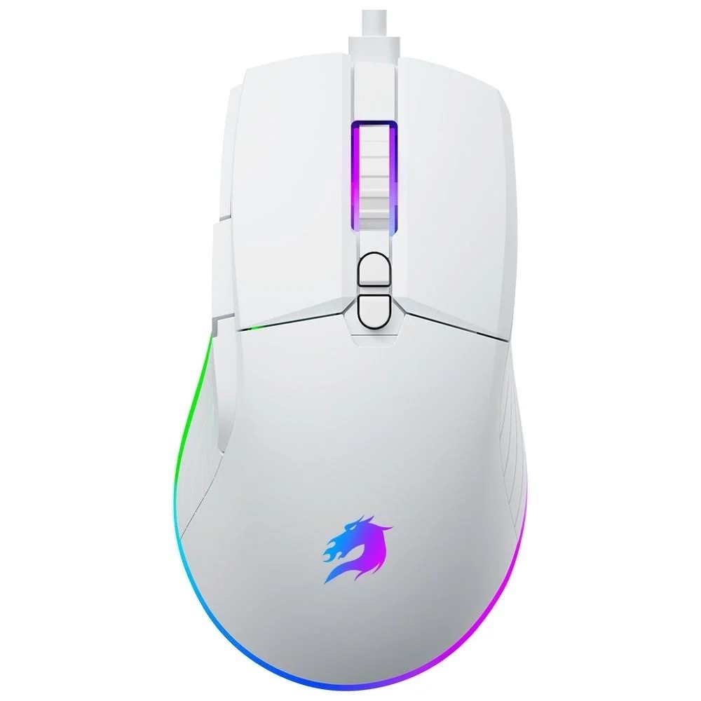 GameBooster M12 Vital RGB Aydınlatmalı Beyaz Gaming Mouse
