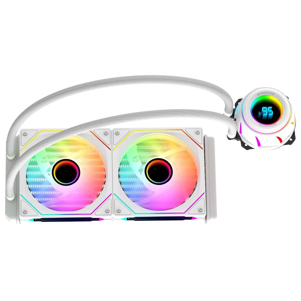 GameBooster BLADE 240W ARGBFanlı LGA1700/AM5 Uyumlu 240mm Sıvı Soğutma